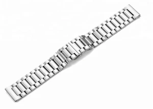 22mm 316L Stainless Steel Bracelet S/S Metal Watch Band For Moto 360 Pebble Samsung Gear 2 and 3