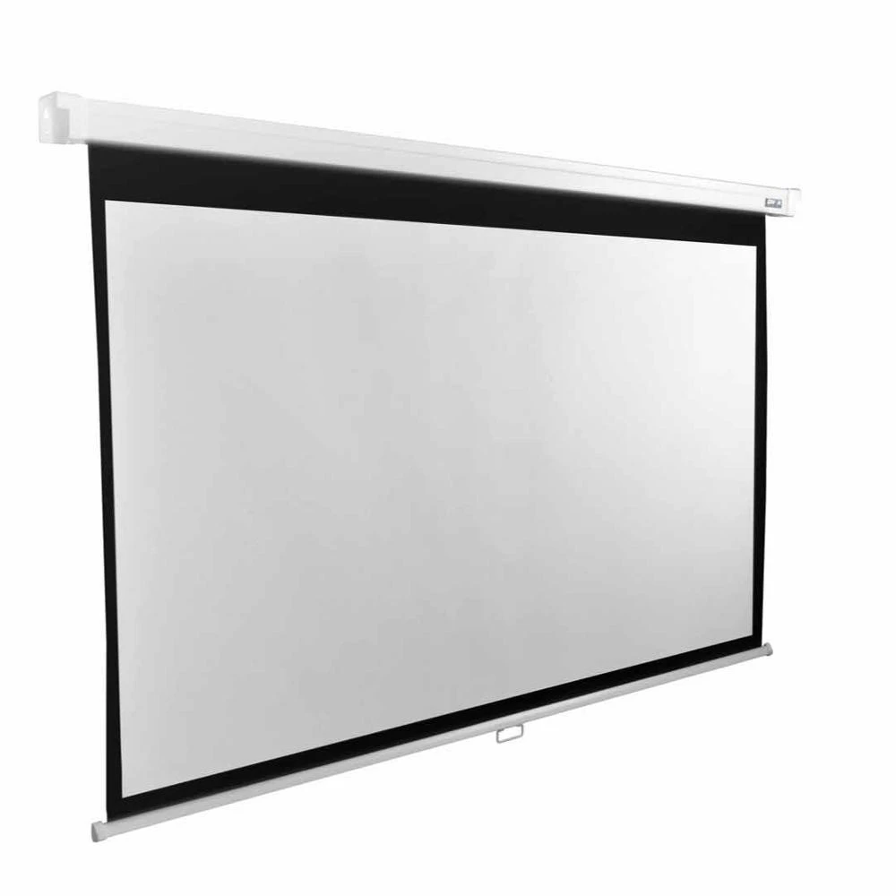 240x135cm Wall Mounted  Matte White Rollers Manual Projection screen  For Office/Home Theater/School Projector AV Presentation