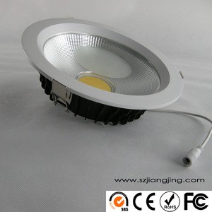 245*66mm 5630 85lm/w factory 30W COB LED Downlight 240mm