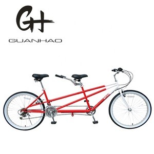 26&quot; 18 speeds Hi-Carton Steel Frame CE Onsale discount tandem two seats two person bicycle
