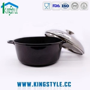 28cm Excellent houseware cookware die casting aluminium shallow casserole