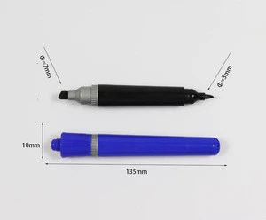 3 colors 135mm two heads monochrome Whiteboard Marker Pen
