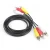 Import 3 RCA cable Audio Video AV cable yellow red white plug cable from China