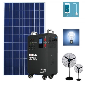 300W 500W solar electricity generator system off grid solar power system for home and prefab house