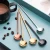 Import 304 stainless steel coffee spoon teaspoon long handle spoon set from China