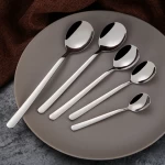 304 Stainless Steel Tea Spoon High Quality,Tea Dessert Spoon Set,Spoons With Logo