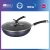 Import 30cm water black non-stick stir fry wok pan, induction bottom, glass lid from China