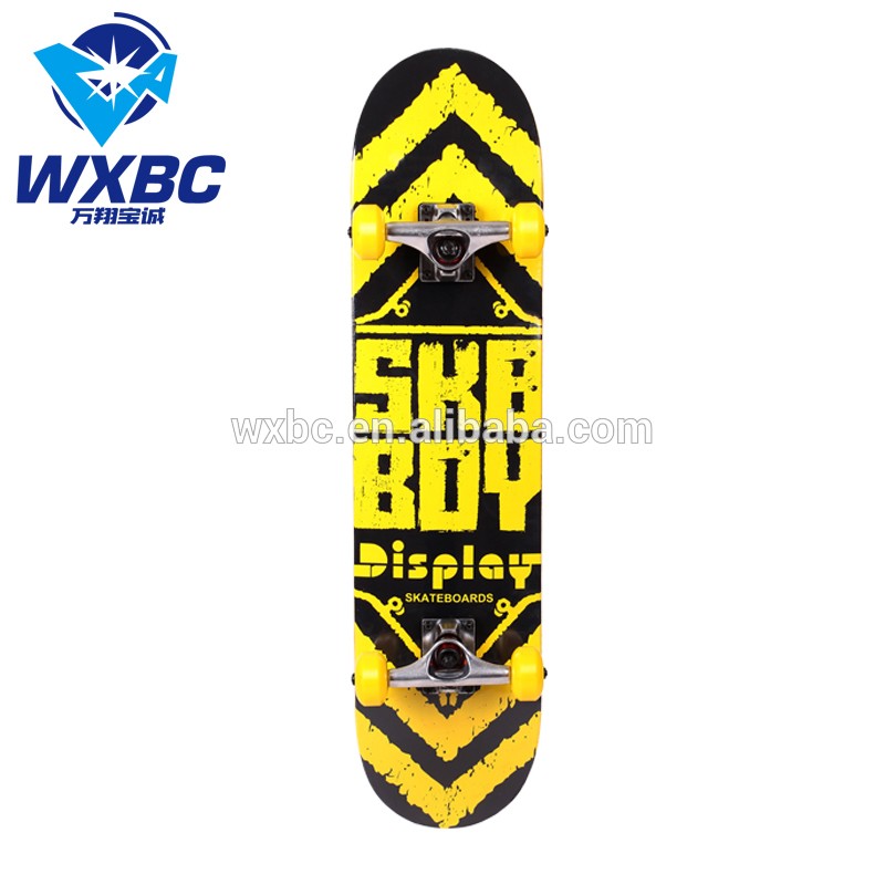 31*8inch high quality maple pu wheels skate long board skateboard