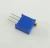 Import 3296 Multiturn Precision Top Potentiometer Preset Trimmer 3296W 101 100R Ohm Trim Pot Trimmer Potentiometer from China