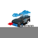 34PCS B/O Crash Racing Track Car Toys Slot Cars Toys Sets