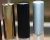 Import 3.5ml 5ml 8ml 10ml Transparent plastic cosmetic lip gloss tube mascara tube with black gold uv coating lid from China