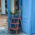 Import 3step folding steel  ladder from China