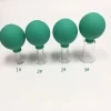4 Pcs Glass  plastic Cupping Cups Massage Vacuum Suction Cupping Cups for Body Face Leg Arm Back Shoulder Muscle and Joint Pain