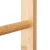 4-Tier Bamboo Towel Rack Leaning Bathroom Ladder Shelf with Mirror