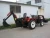 Import 4*4 compact tractor used loader and towable backhoe from China