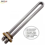 48V 900W DC Solar Water Heater Element Heating Element for Water Heater with1 1/4