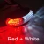 Import 4LED vehicle side marker lamp red white amber clearance light for truck LED trailer car LED side marker signal light Waterproof from China