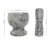 Import 4&quot; Nature White Marble Stone Mortar and Pestle Set in Cheap Price from China
