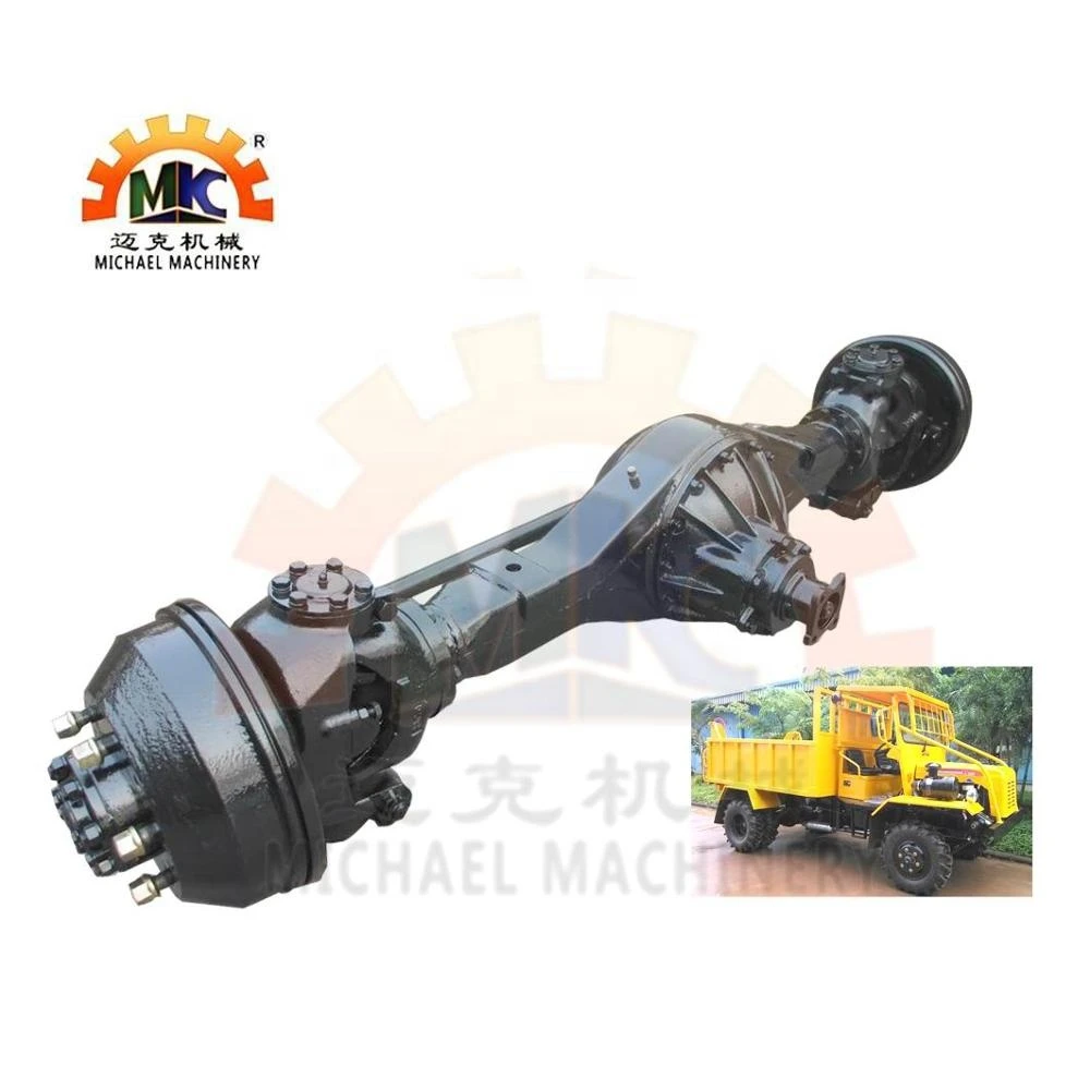 4X4 6-7ton Oil Palm Tractor NPR Differential Front Drive Axle with 3Ton Axle Payload