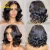 Import 4x4/5x5/7x7 Lace Closure Wig Brazilian Remy Short Wavy Lace Front Wig With Baby Hair Closure Wigs Middle Part Dream Beauty from China