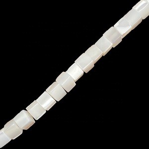 4x4mm jewelry price cube sea shell beads jewelry making for genuine shell jewelry