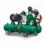 Import 5-7 Bar Small portable Piston Air-Compressor with diesel engine for quarry mining from China