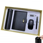 5 in 1 wireless mouse mug USB PEN Notebook gift set,office accessory gift set,business stationery gift set/