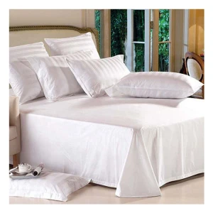5 Star Hotel Supplier Plant Printed Queen  Bed Linen Set