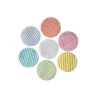 50 pack colored good quality organic pure cotton facial cosmetics cotton pads