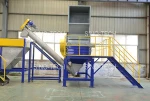 500-3000kg/H Waste Plastic Pet Water Bottle Flakes Recycling Washing Line