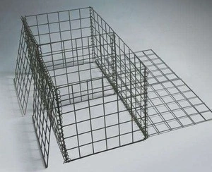50*100mm Hole size welded mesh gabion , Welded gabion 2*1*1M /Carbon steel welded gabion box