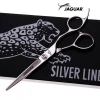 5.5"/6" Hair Scissors Professional Hairdressing Scissors Set Cutting+Thinning Barber Shears High Quality Silver Styles