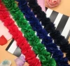 5cm 3D chiffon fabric flower trim,DIY 26 chiffon fabric flower clothes accessory