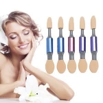 5PCS/box Pro Sponge Stick Eye Shadow Applicator Cosmetic Makeup Tools Double-head Eyeshadow Brush for Women with Box