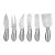 Import 6-Piece Complete Stainless Steel Cheese Knives Set Tool from China