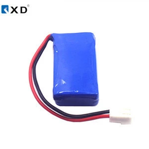 603450 2S1P rechargeable 1100mah 7.4v rechargeable lithium polymer battery