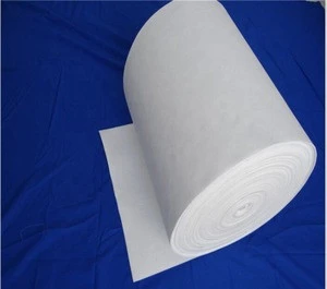 60gsm Polyester Needle Punched Nonwoven fabric which is waterproof.