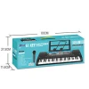 61 Keys mic USB musical piano electronic keyboard instrument toy made in China