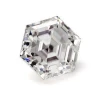 6.5x6.5mm 2020 hot sale D VVS1Fancy shape Hexagon shape asscher cut white Special Effect loose synthetic moissanite diamond