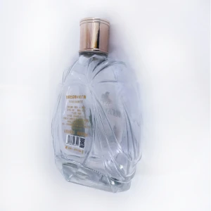 700ml hot stamping liquor brandy glass bottle