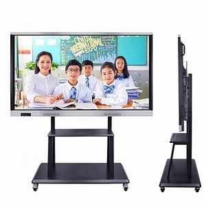75 86 98 Inch Touch Screen 4k Smart Classroom portable Interactive Whiteboard 82/Flat Panel 65 For Education Office Meeting