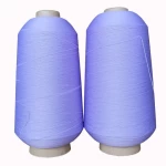 75D/2 dope dyed Polyester High Stretch Yarn socks knitting yarn imitation nylon yarn