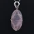 Import 925 sterling silver pendant Rose Quartz gemstone designer oval shape silver pendant jewelry from India