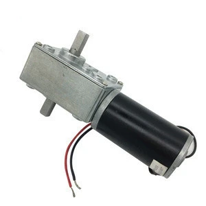 A58SW31ZYS 12-24V worm gear motor 7-470 rpm Reversed Dc Motor electric Dc Motor Double Shaft For Diy Experiment Brin