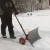 Import Adjustable handle  snow mover cart snow removal shovel and snow pusher with  double wheels from China
