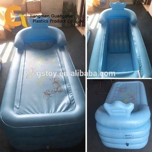 adult PVC plastic spa portable inflatable bath tub