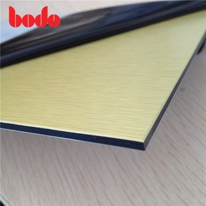 Advertising Aluminum Composite Panel ACP Sheet For Kitchen Cabinet/ACP Wood Outdoor Sign Board Material