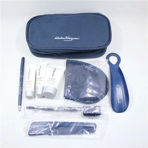 Aeroflot Russian Airlines Amenity Kit for Business Class Oxford Cosmetics Bag Travel Kit