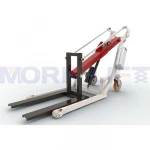 All electric truck handling small 0.5 ton smart forklift