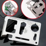 All-powerful Safe Camping Knife Hand Tool Multitool Card with Metal Bottle Opener
